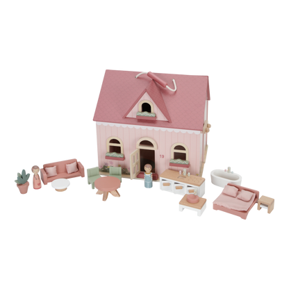 Tragbares Puppenhaus - von little Dutch