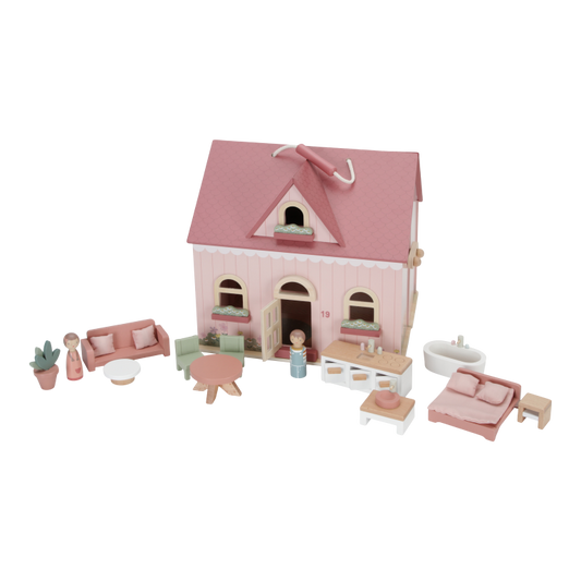 Tragbares Puppenhaus - von little Dutch