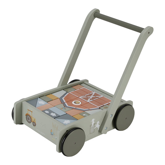 Wagen mit Bauklötzen - von little dutch