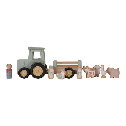 Traktor mit Anhänger Little Farm - little Dutch