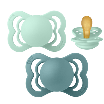 2er Set Supreme Schnuller NordicMint/Island Sea - von BIBS