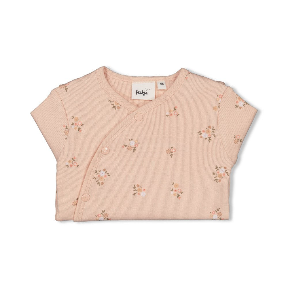 Jumper / Schlafanzug Flowers rosa - von feetje