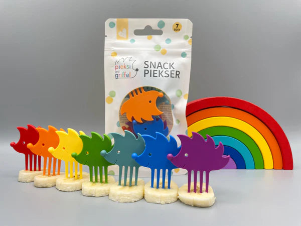 Pieksi Rainbow Igel 7er Set