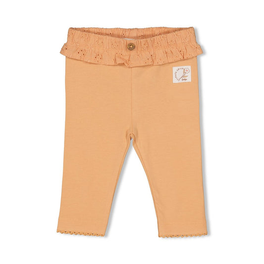 Leggings Flower Field apricot - von feetje