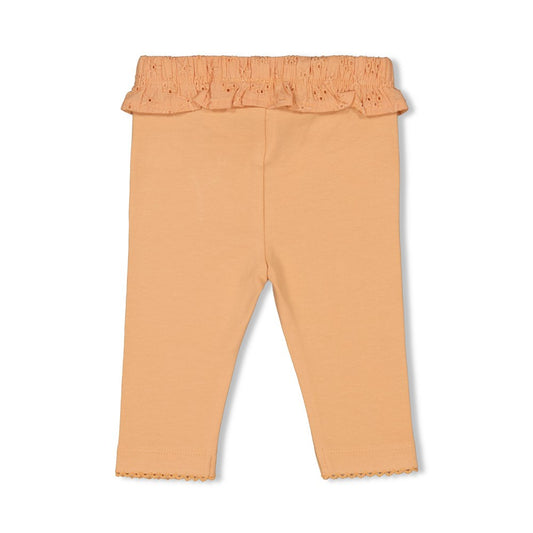 Leggings Flower Field apricot - von feetje