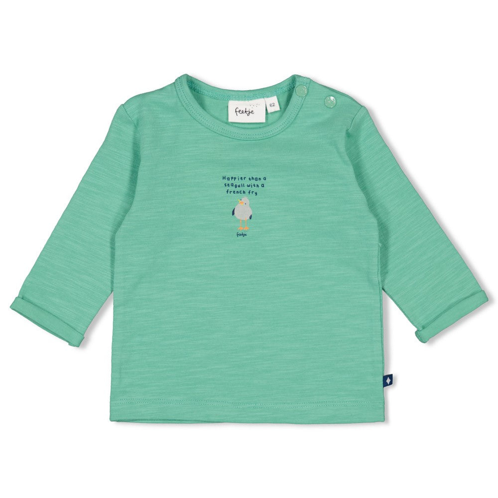 Longsleeve Grün - Seaside Happiness