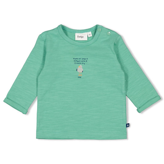 Longsleeve Grün - Seaside Happiness