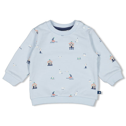 Sweater AOP - Seaside Happiness