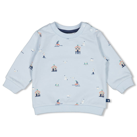 Sweater AOP - Seaside Happiness
