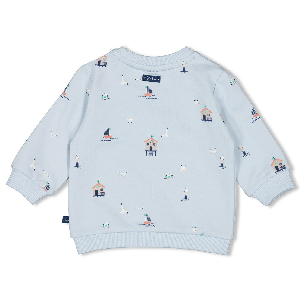 Sweater AOP - Seaside Happiness