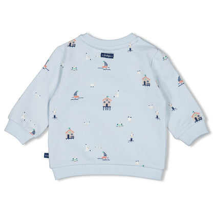 Sweater AOP - Seaside Happiness