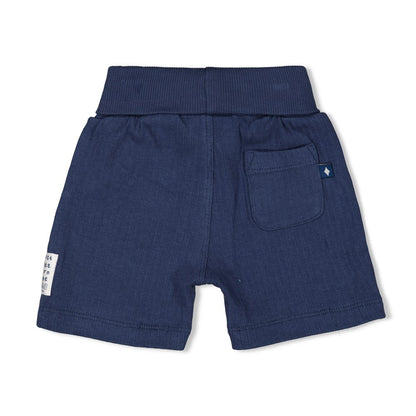 Gerippte Short - Seaside Happiness