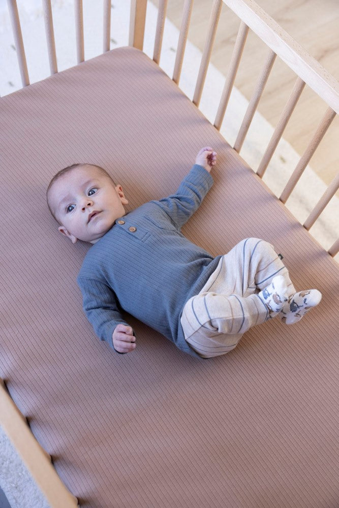 Gerippte Longsleeve - Howdy