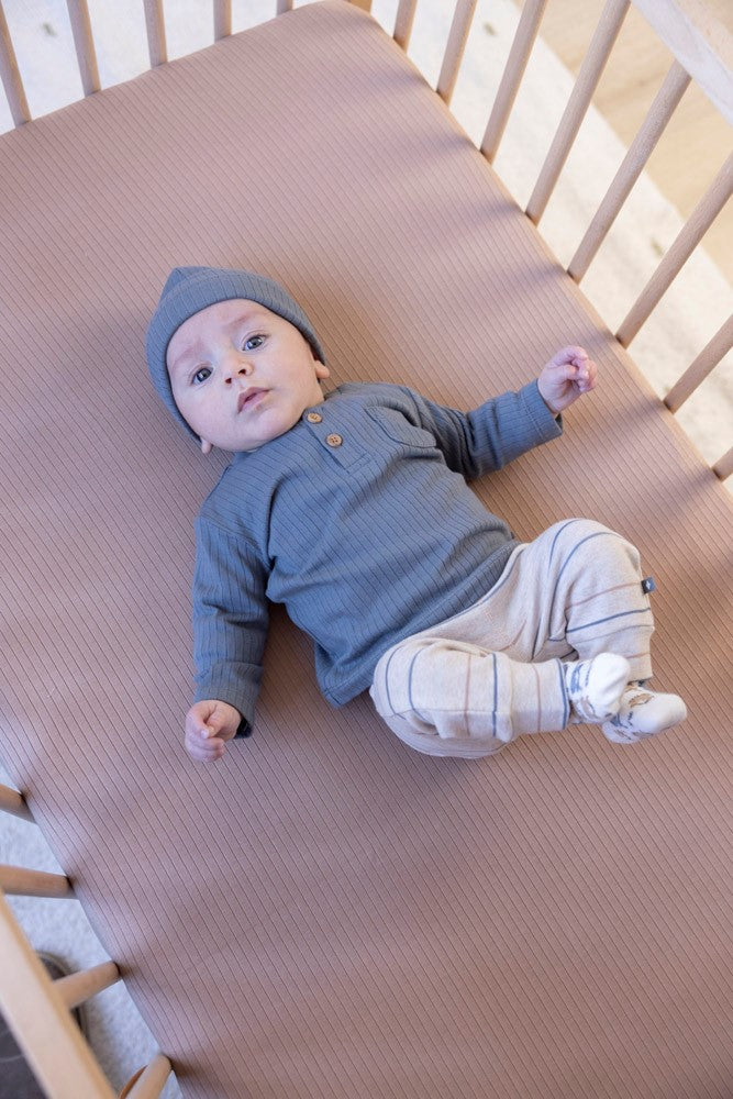 Gerippte Longsleeve - Howdy