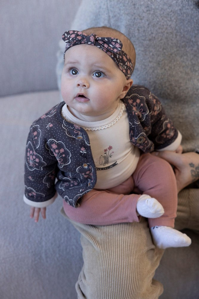 Gerippte Legging Pointelle - Woodland Bloom