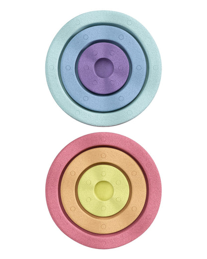Stapelstein Inside Rainbow Pastell