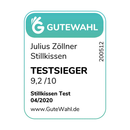 Stillkissen Musselin blau - von Julius Zöllner