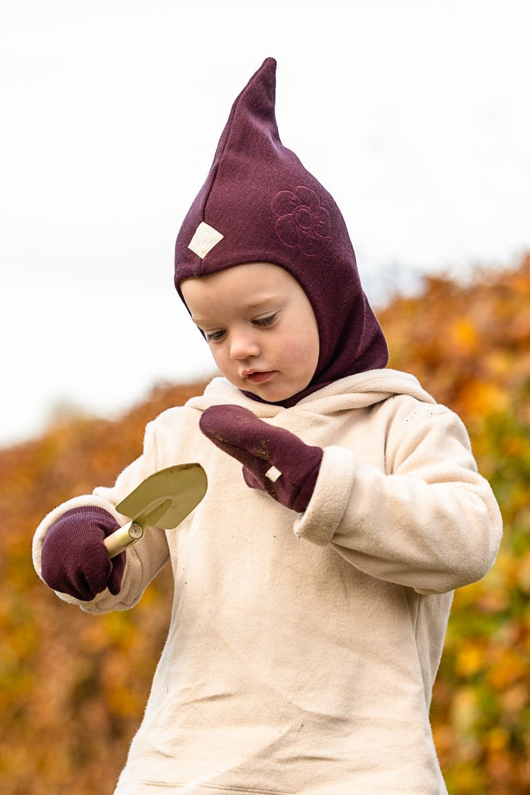 Winter Schlupfmütze altrosa 41 - von Racing Kids