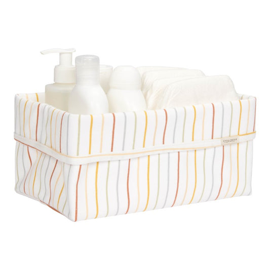 Pflegekörbchen groß Vintage sunny stripes - von little dutch