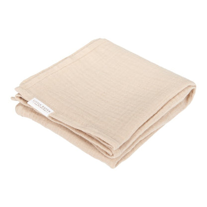 Swaddle/Puck Tuch Beige - von little dutch