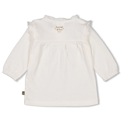 Langarmshirt Harvest of Love offwhite - feetje