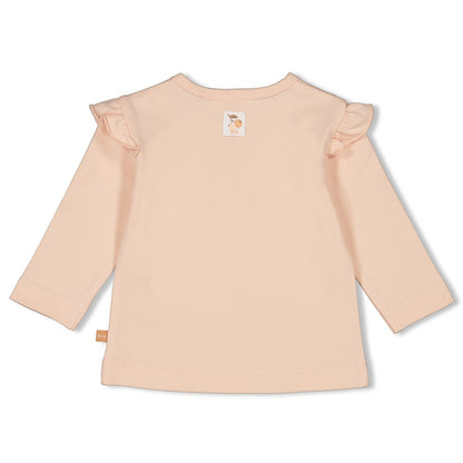 Langarmshirt Little Rosebud rosé - von feetje