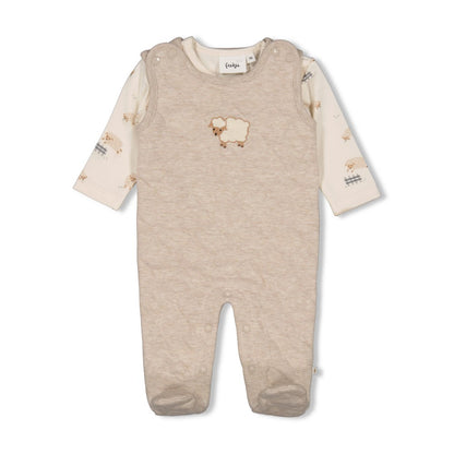 2-tlg. Strampler - Sleepy Sheepy