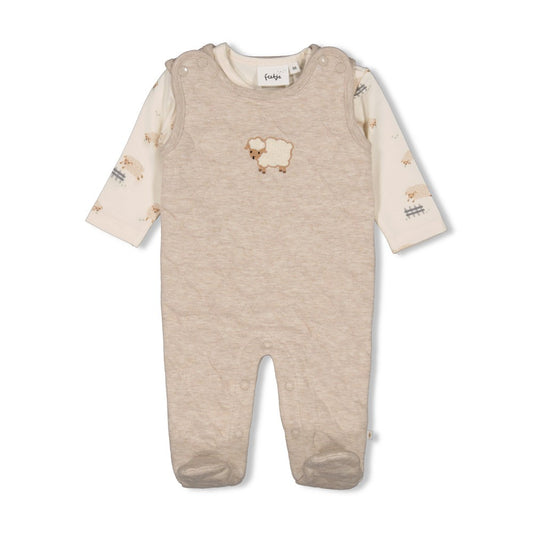 2-tlg. Strampler - Sleepy Sheepy