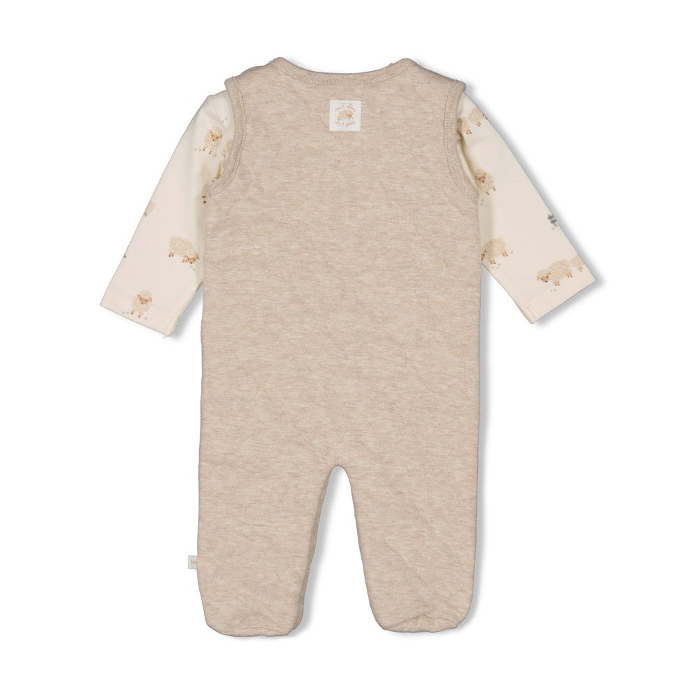2-tlg. Strampler - Sleepy Sheepy