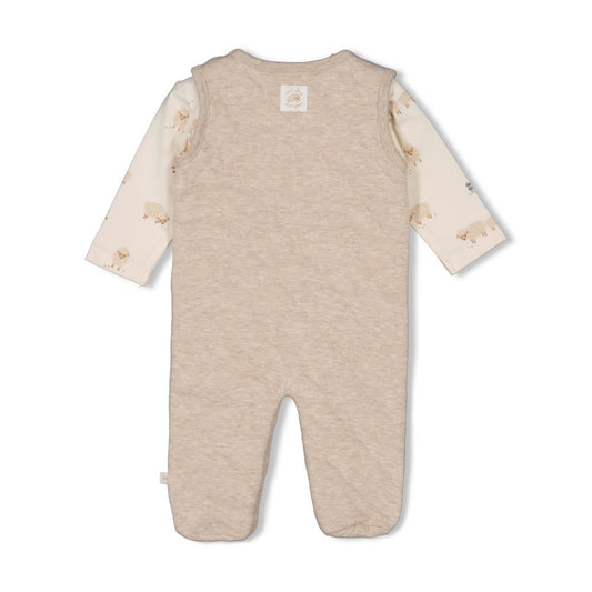2-tlg. Strampler - Sleepy Sheepy