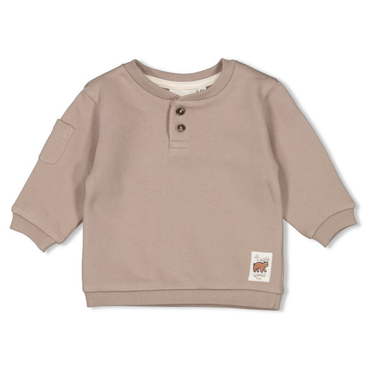 Sweater - Wild World Grau