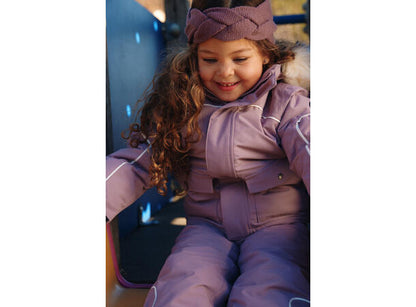 Hovden Padded Winter-Funktions-Jacke Mauve - von Gullkorn