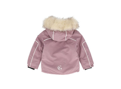 Hovden Padded Winter-Funktions-Jacke Mauve - von Gullkorn