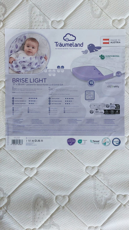 Kinderwagenmatratze Brise Light 97cm - von Träumeland