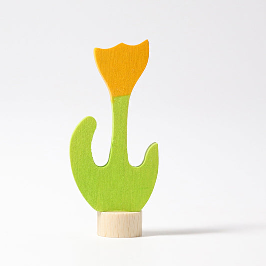 Steckfigur gelbe Tulpe - von Grimm's