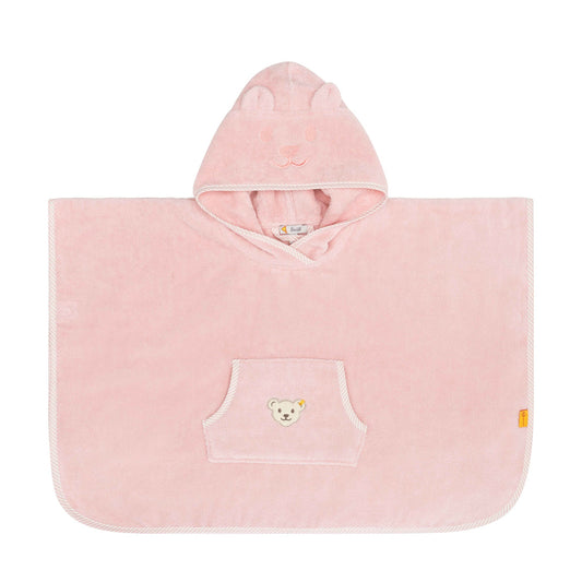 Bade Poncho rosa - von steiff