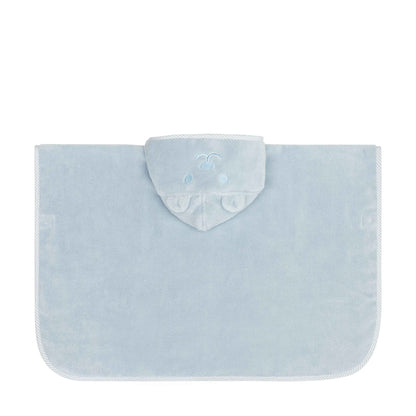 Bade Poncho blau - von steiff