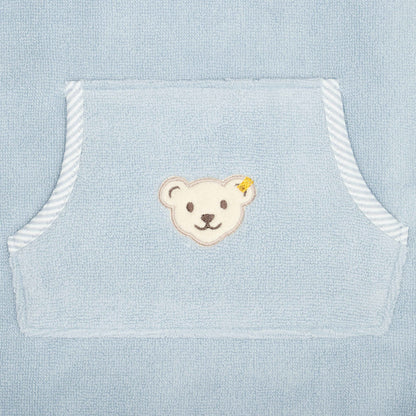 Bade Poncho blau - von steiff
