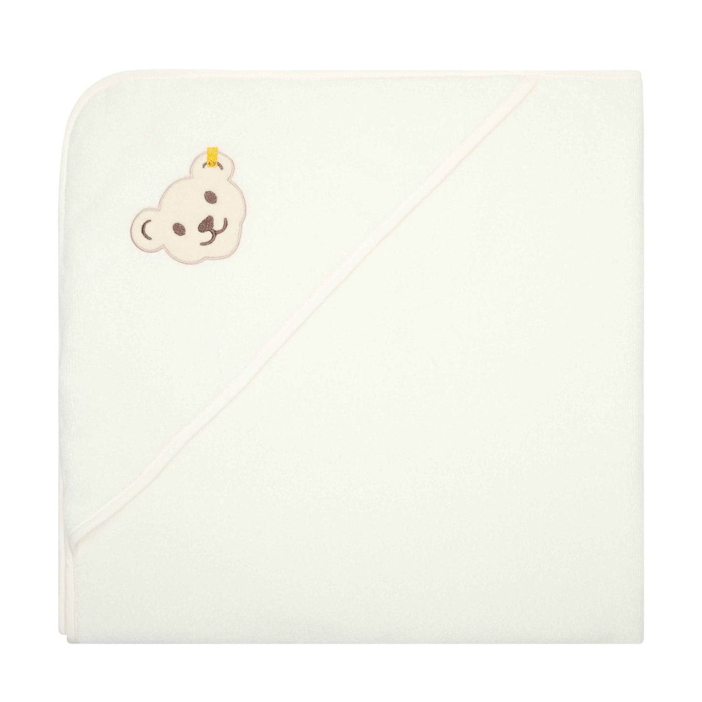 Kapuzenhandtuch weiß - von steiff