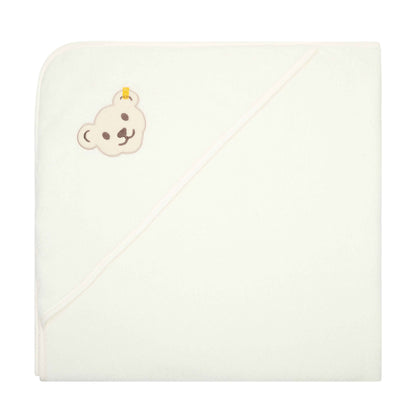 Kapuzenhandtuch weiß - von steiff