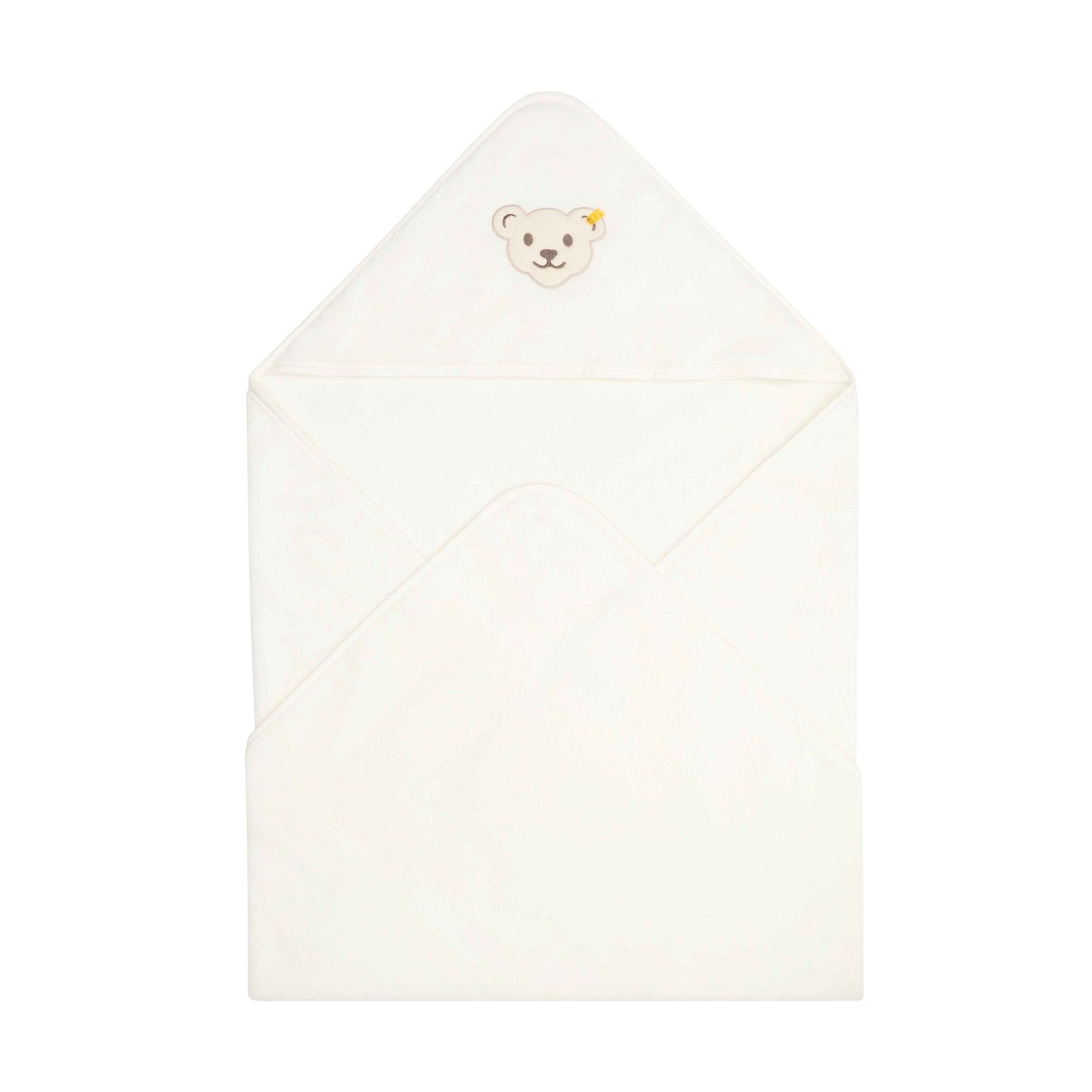 Kapuzenhandtuch weiß - von steiff