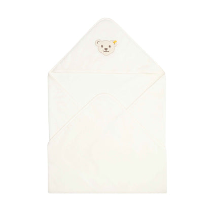 Kapuzenhandtuch weiß - von steiff