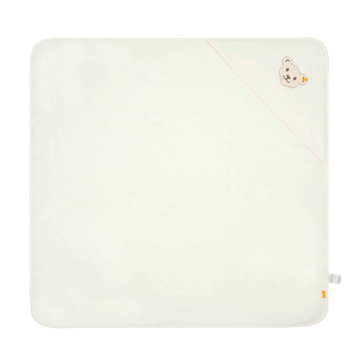 Kapuzenhandtuch weiß - von steiff