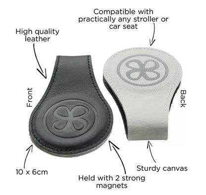 Multifunktionale Swaddle Clips Schwarz - von cloby