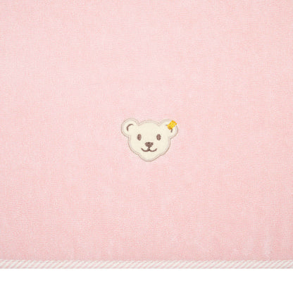 Handtuch groß rosa - von steiff