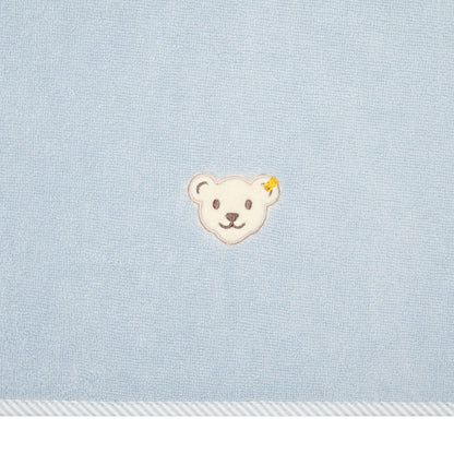 Handtuch groß blau - von steiff