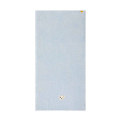 Handtuch groß blau - von steiff