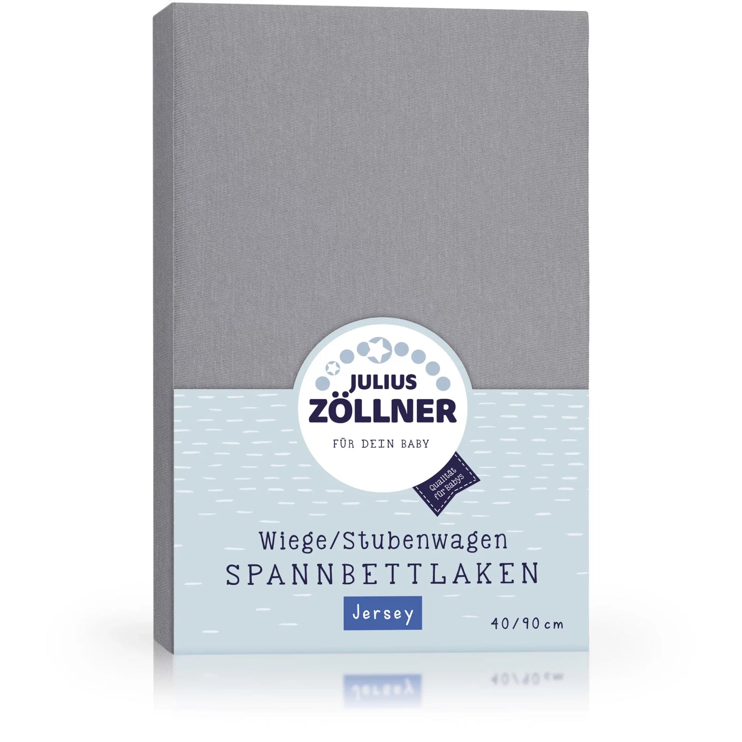 Laken Jersey anthrazit 90x40cm - von Julius Zöllner