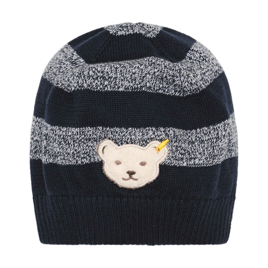 Winter Baby Beanie Navy - von steiff