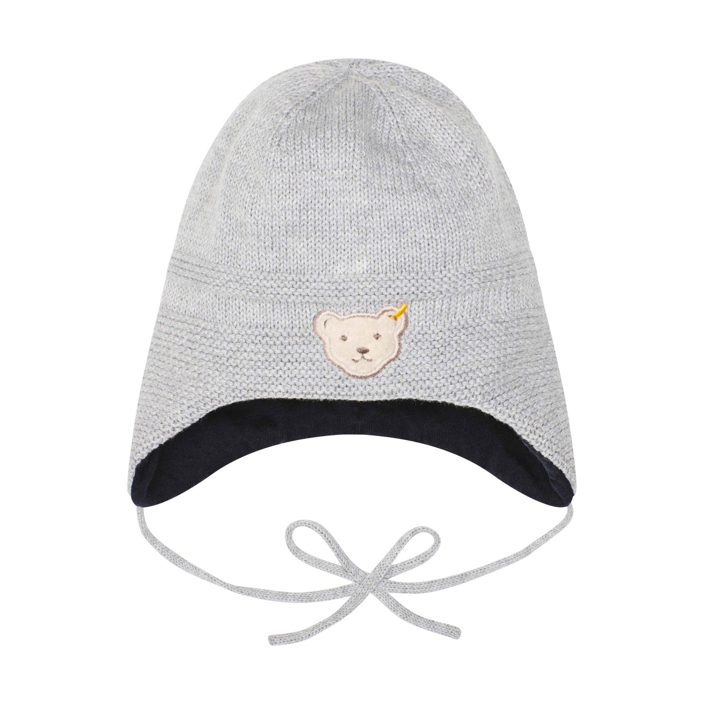 Winter Baby Mütze Grey Melange - von steiff